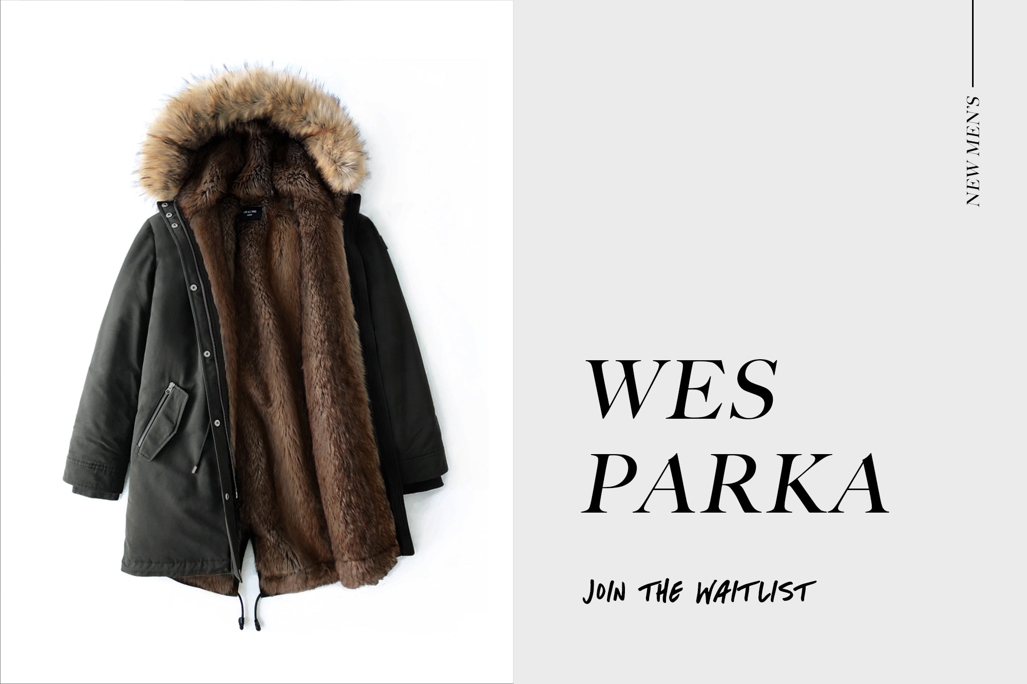 WES PARKA - BLACK